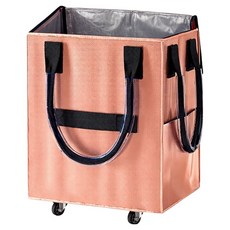 아트조이 대용량 롤링카트, 로즈골드, 1개