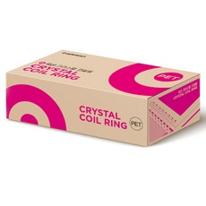 CopierLand 護樂美 3：1 PET 螺旋線圈 1kg 33入, 黑色, 1個, 24mm