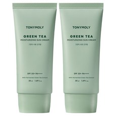 토니모리 그린티 수분 선크림 SPF50+ PA++++, 2개, 50ml