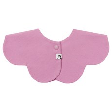 코니 롤링빕 아기 턱받이, 딥핑크, 1개