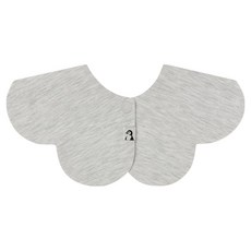 코니 롤링빕 아기 턱받이, 라이트멜란지, 1개