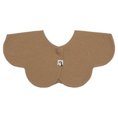 코니 롤링빕 아기 턱받이, 카라멜브라운, 1개 카라멜브라운, 1개