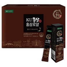 (학)건국대학교건국유업.건국햄 진세노사이드 15mg 6년근 KU홍삼진 홍삼로얄 30p + 쇼핑백, 300ml, 1개