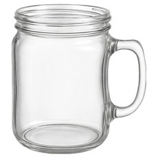 발룬피니 다용도 손잡이형 유리 드링크병, 1개, 500ml