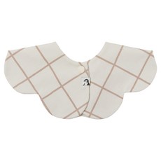코니 롤링빕 아기 턱받이, 아이보리체크, 1개 아이보리체크, 1개