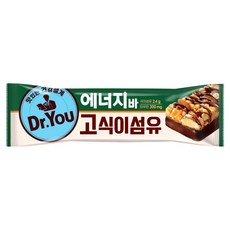 닥터유 에너지바 고식이섬유, 1개, 40g