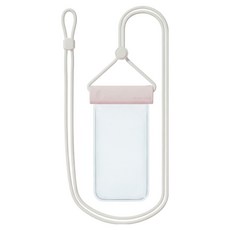 케이스틱 상단잠금 고투명 휴대폰 방수팩, 핑크, 1개