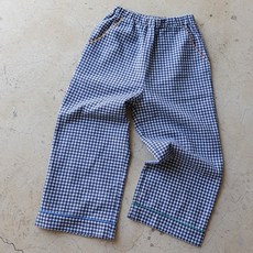 I LOVE J 兒童用 HEY A 時尚格紋睡褲