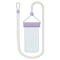 케이스틱 상단잠금 고투명 휴대폰 방수팩, 퍼플, 1개