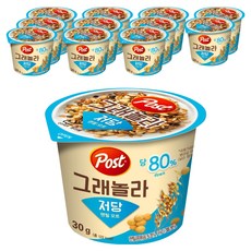 Post Granola 低糖扁豆燕麥杯, 30g, 12個
