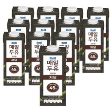 매일두유 저당 검은콩 950ml, 12개