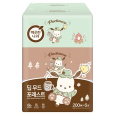KleanNara 可綠納樂 Deep Mood 森林抽取式面紙 2層, 6個, 200入