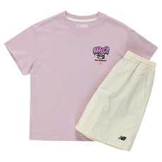 New Balance Kids 兒童 EXCLUSIVE 插畫亮點短袖上下裝套組 NK9YGB210U