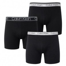Calvin Klein MICROFIBER STRETCH 合身四角平口內褲3件組 NP2837O-UB1-001