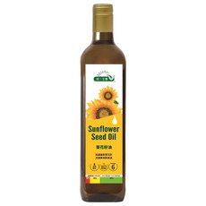 統一生機 葵花籽油, 1個, 500ml
