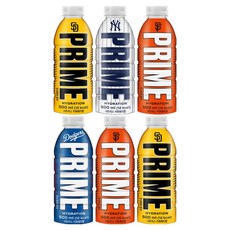 美國 PRIME 補水離子飲料 柑橘奇異果莓果風味 隨機出貨, 6個, 500ml