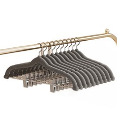 디메온 2025 논슬립 옷장 정리 일체형 옷걸이 43 x 23 cm, 그레이, 1개