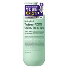 힐링버드 티트리 PDRN 실리콘 FREE 쿨링 탈모 트리트먼트, 1개, 1L