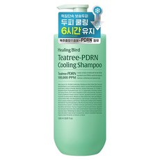 힐링버드 티트리 PDRN 탈모 쿨링 샴푸, 1개, 1L