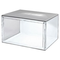 21세기트랜드 볼튼 LED 정리 진열 보관 케이스 가로형, 투명, 1개