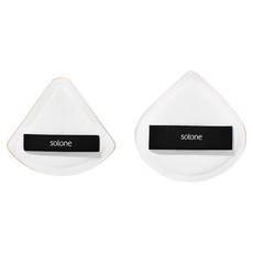 Solone 極柔無痕舒芙蕾海綿組, 1套, 白色