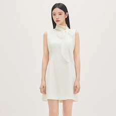 Roem 綁帶背心粗花呢連身裙