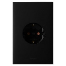르그랑 아펠라 SIMPLE 1구 매입콘센트 블랙, 1개