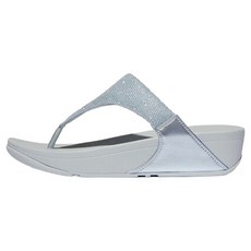 fitflop 女款 LULU Shimmer Luxe Toe-Post 涼鞋