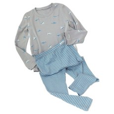 헤이에이 아기상어 홈웨어 상하의 세트