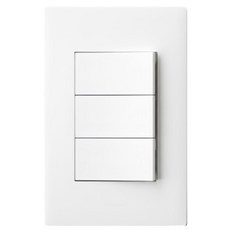 르그랑 아펠라 SIMPLE 3로 3구 스위치 화이트, 1개