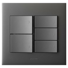 르그랑 아펠라 SIMPLE 2개용 5구 스위치 마그네슘, 1개