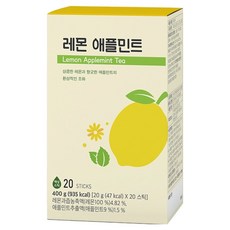 꽃샘 레몬 애플 민트, 20g, 1개, 20개입