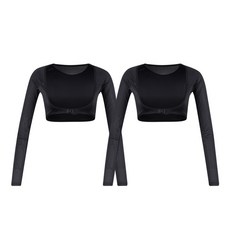 럭스골프 여성용 앞 후크 볼레로 냉감 쿨 이너웨어 LX4M302W 2p