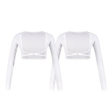 럭스골프 여성용 앞 후크 볼레로 냉감 쿨 이너웨어 LX4M302W 2p