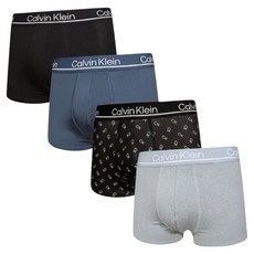 Calvin Klein MICRO STRETCH PLUS 合身四角平口內褲4件組 NP2755O-021