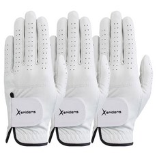 Xspiders 男士 Tour-Fit 超貼合高級羊皮高爾夫手套 左手用 XG026