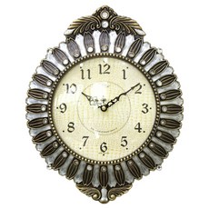 키다리시계 인테리어 레트로 엔틱 저소음 S S 벽시계 kspz392, 골드