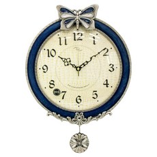 키다리시계 인테리어 레트로 엔틱 저소음 109 추 나비 벽시계 kspz431, 주석