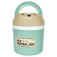 리빙오보제 보온보냉통, 1개, 2.5L, 민트 + 베이지 1개, 2.5L, 민트 + 베이지