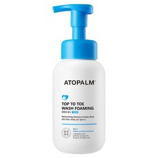 ATOPALM 愛多康 嬰幼兒從頭到腳沐浴露 泡沫型, 1個, 300ml