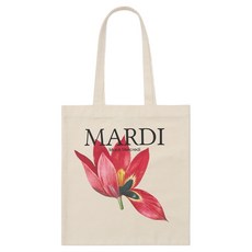 Mardi Mercredi CANVAS BAG LILIES 03