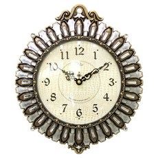 키다리시계 인테리어 레트로 엔틱 저소음 디델리안 벽시계 kspz388, 골드