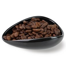 도자기 커피 원두 트레이, 블랙, 1개 블랙, 1개
