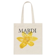 Mardi Mercredi LILIES 02 CANVAS BAG