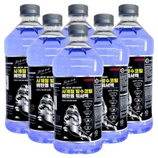 블랙샤크 프리미엄 사계절 발수코팅 워셔액, 6개, 2L 6개, 2L