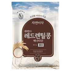자연이삭 홍렌즈 레드렌틸콩, 2kg, 1개