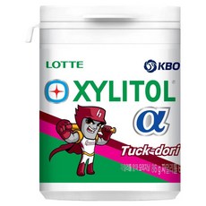 롯데자일리톨 KBO 알파 오리지날 껌 키움 히어로즈, 86g, 1개
