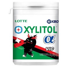 롯데자일리톨 KBO 알파 오리지날 껌 KT 위즈, 86g, 1개