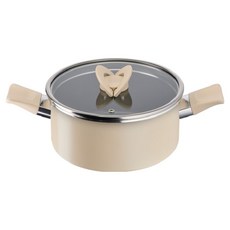 테팔 인덕션 블라썸 양수냄비, 베이지, 1개, 20cm