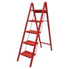 ONE HOUSE 穩固家用登高折疊梯 OH-K606-C2 石榴紅, 1個